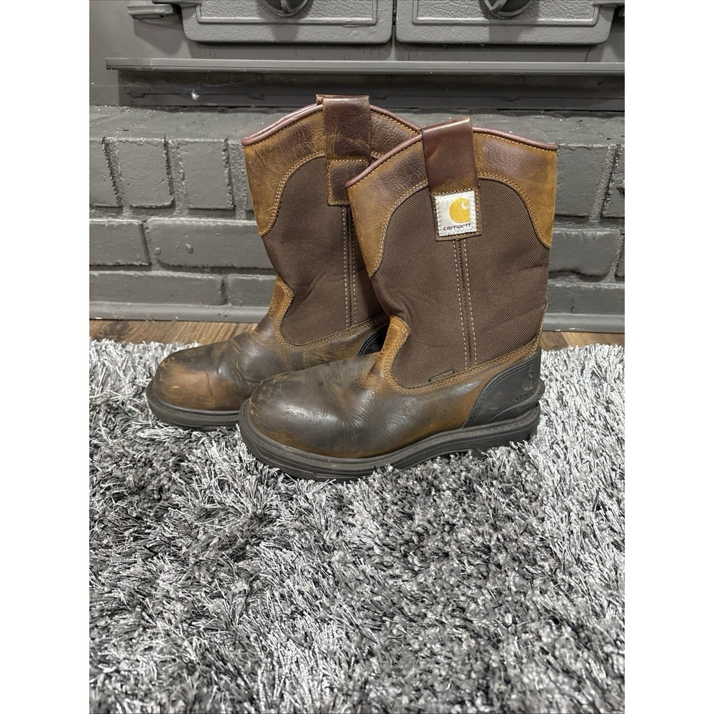 Carhartt 11" Square‎ Soft Toe Men's 8.5 M Work Boots